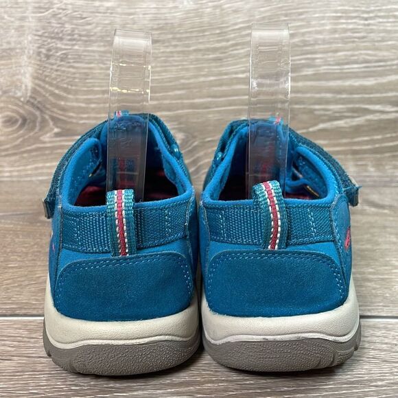 Keen Newport H2 Deep Lagoon Bright Pink Big Girls Sz 4 Waterproof Hiking Sandals - Picture 4 of 11